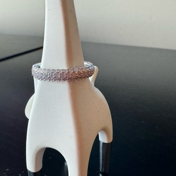 BP Sterling Band with White Opal Stones (RBP 4619) - Picture 8 of 13